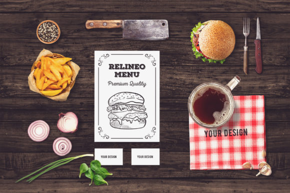 Download Restaurant Branding Mockup #11 - Premium Bundle