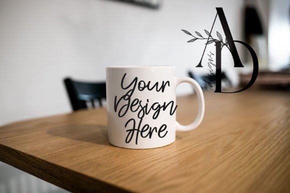 Download White Mug Clean Table Minimal Mockup - Minimal mockup Collection